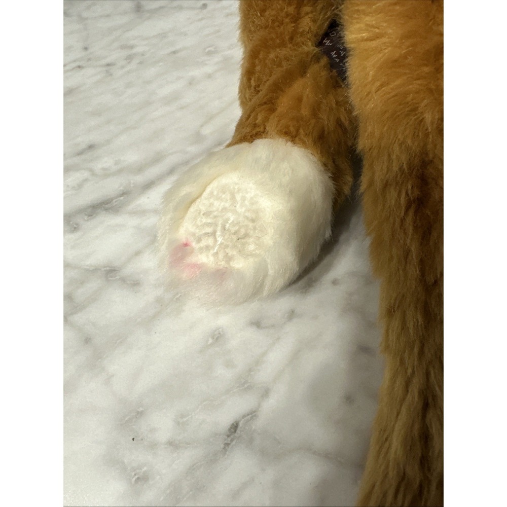 Calico Cat Realistic Kitten GREEN EYES Bearington Plush CALLIE Soft Kitty 14" - Picture 12 of 16